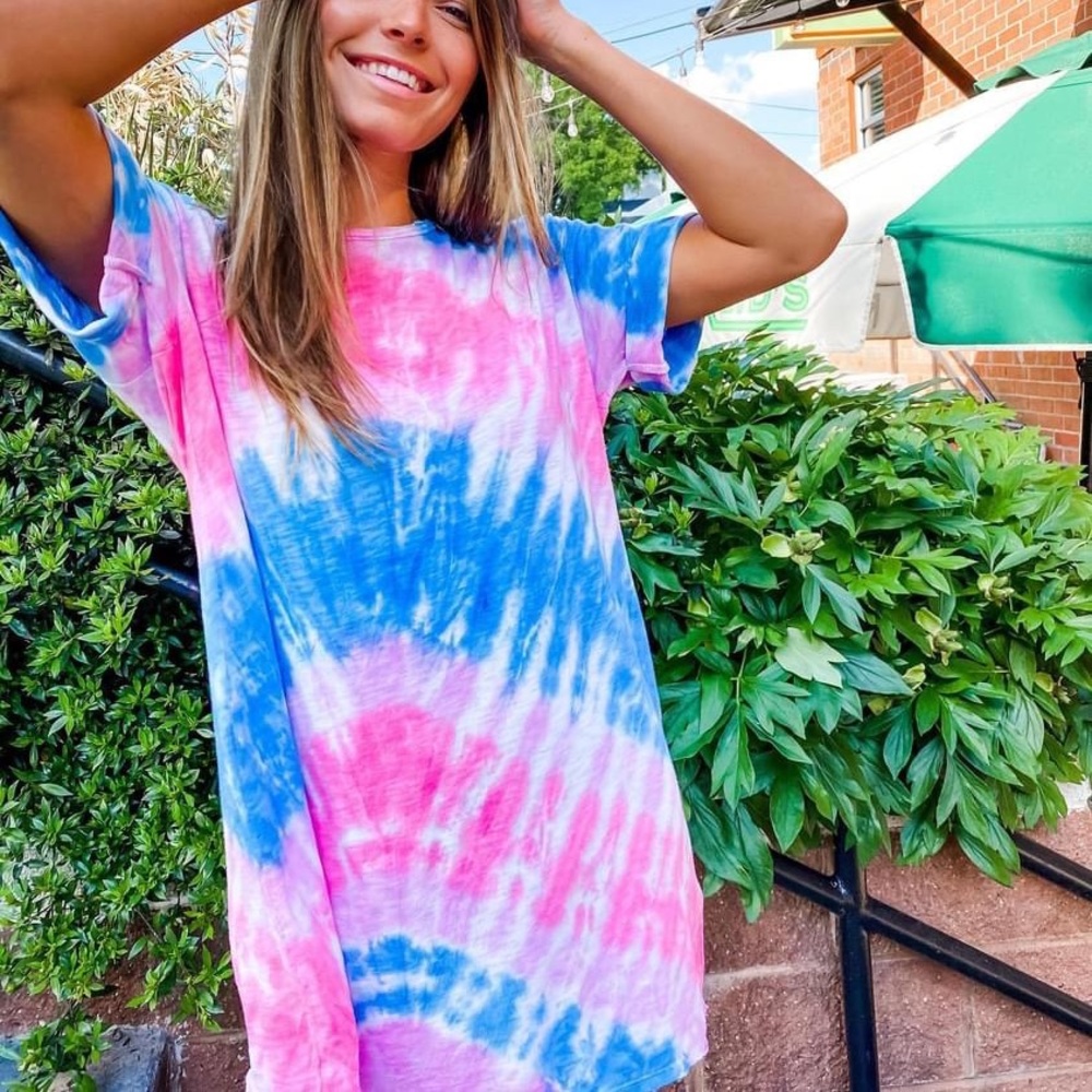 Show Me Your Mumu Dylan T-Shirt Dress Cotton Candy